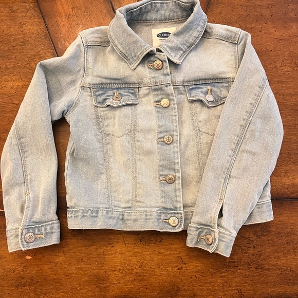 3T Old Navy denim jacket with snap buttons - Picture 3 of 4